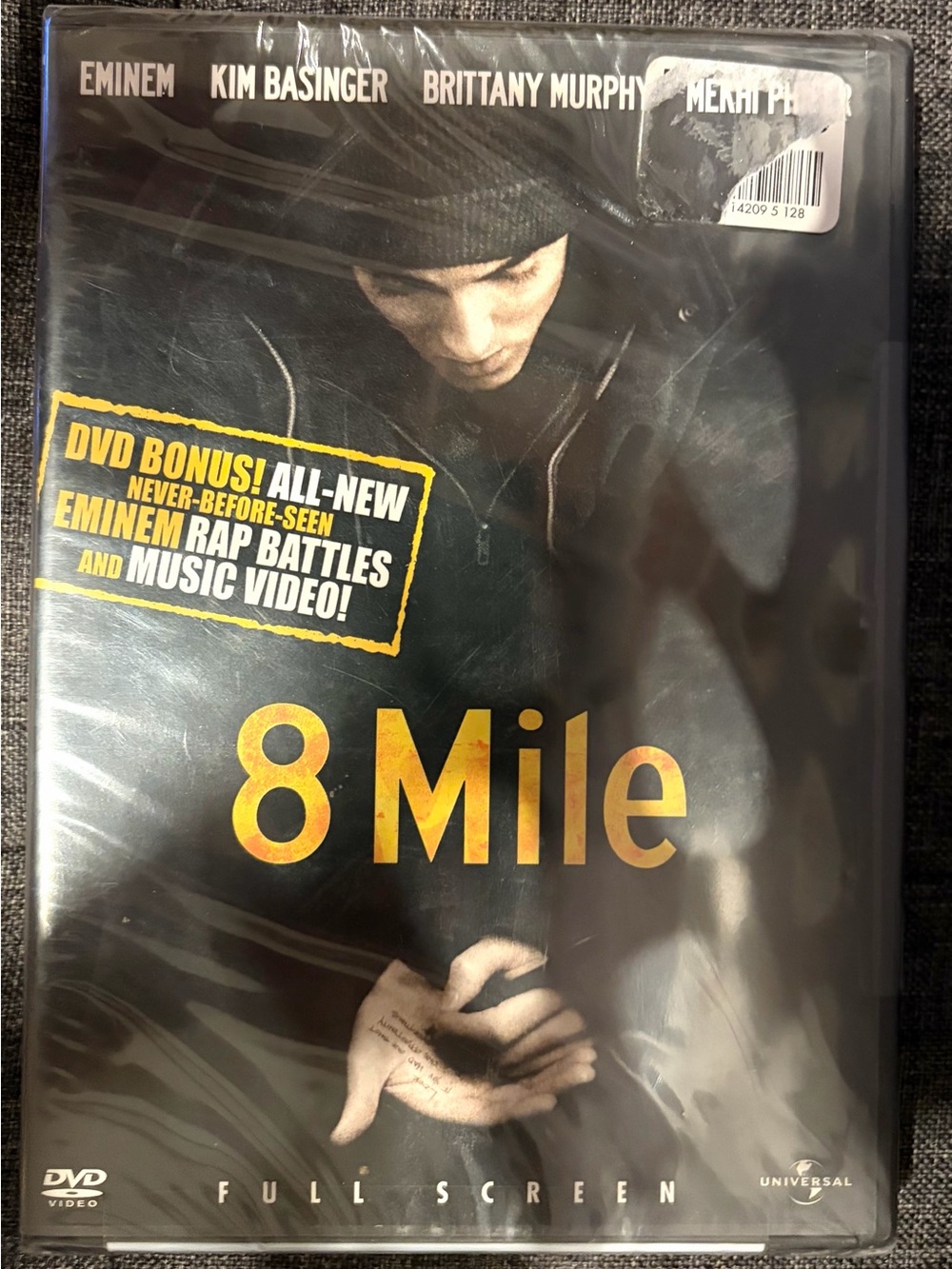 8 Mile DVD (2002 Full Screen Edition), Factory Sealed